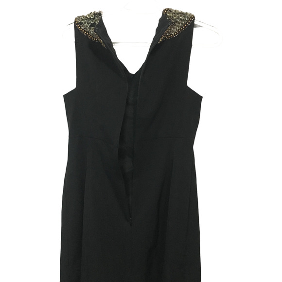 NEW Kay Unger NY Women's Embellished Sequin V-Neck Dress Size 6 Black MSRP $430 - Picture 15 of 16